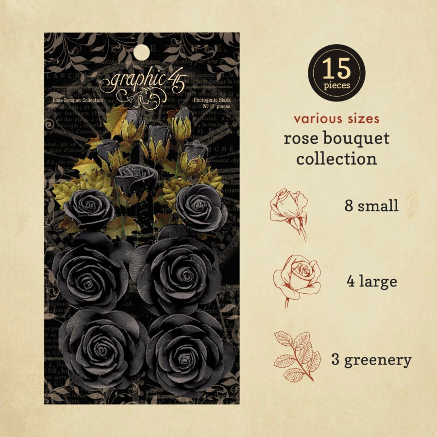 Graphic 45 - Rose Bouquet Collection ***Multiple Colors | Annie G Studio